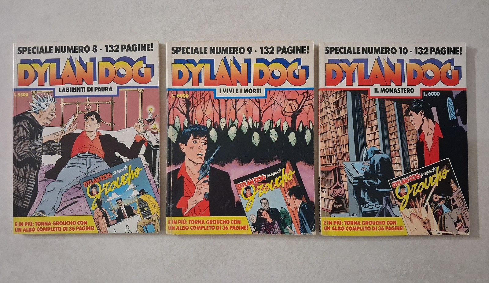 Lotto Dylan Dog Speciale n. 8-9-10 - Condizioni Ottime