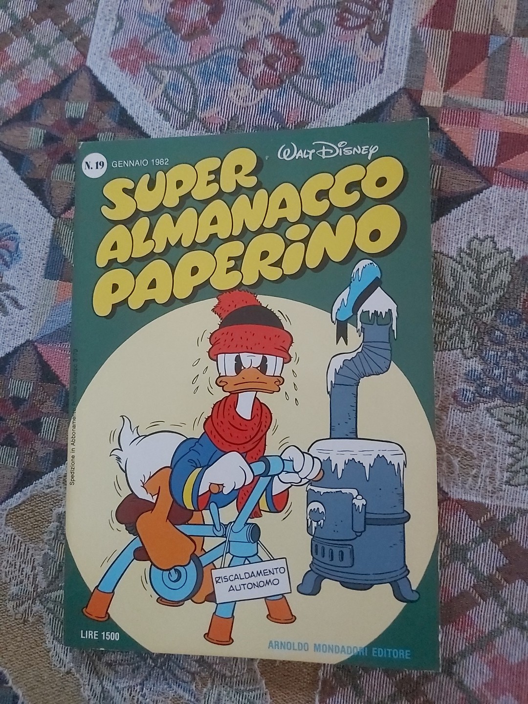 Walt Disney Super Almanacco Paperino N. 19 Del 1982 Seconda Serie