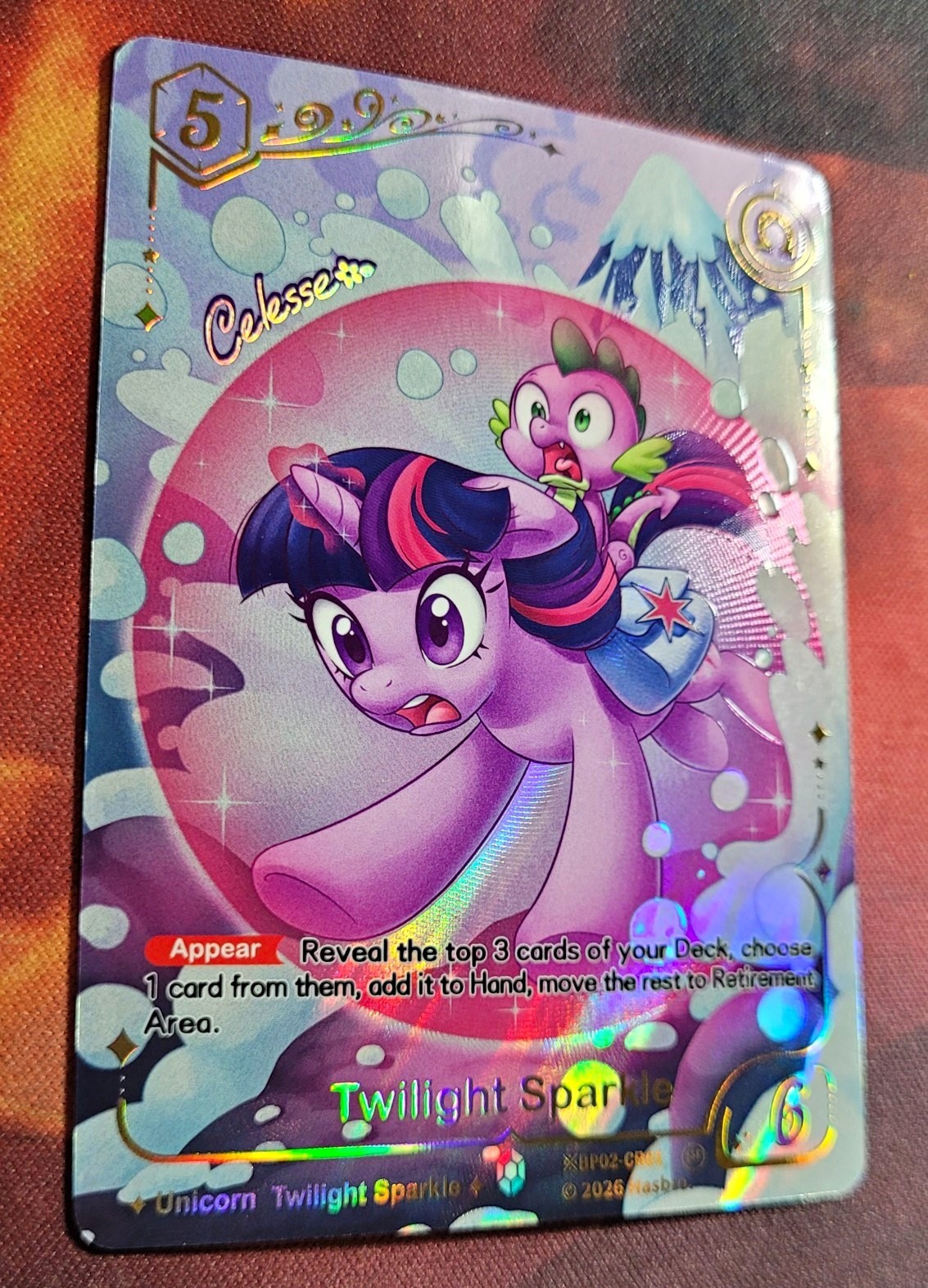 Kayou My Little Pony Twilight Sparkle Alt Art Signature Holo English ☆BP02-CR01