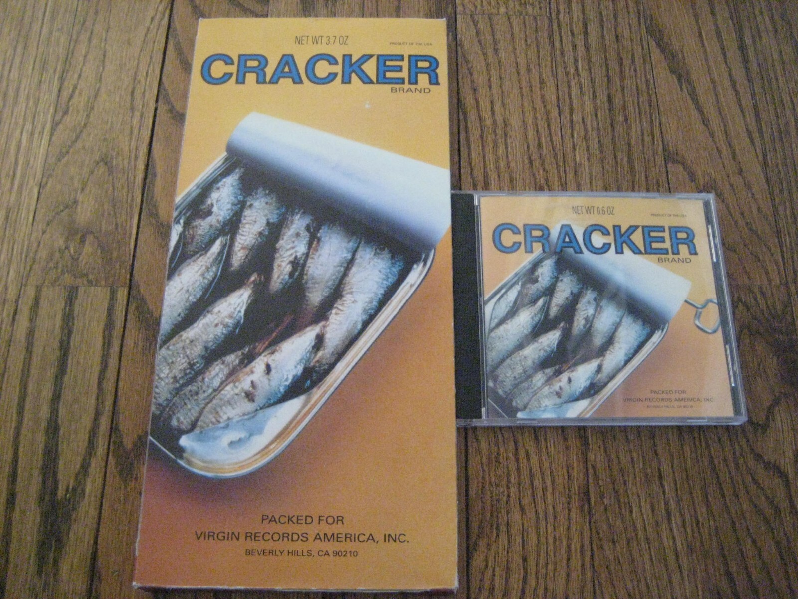 Cracker Self Titled  Longbox and Original Cd  Rare