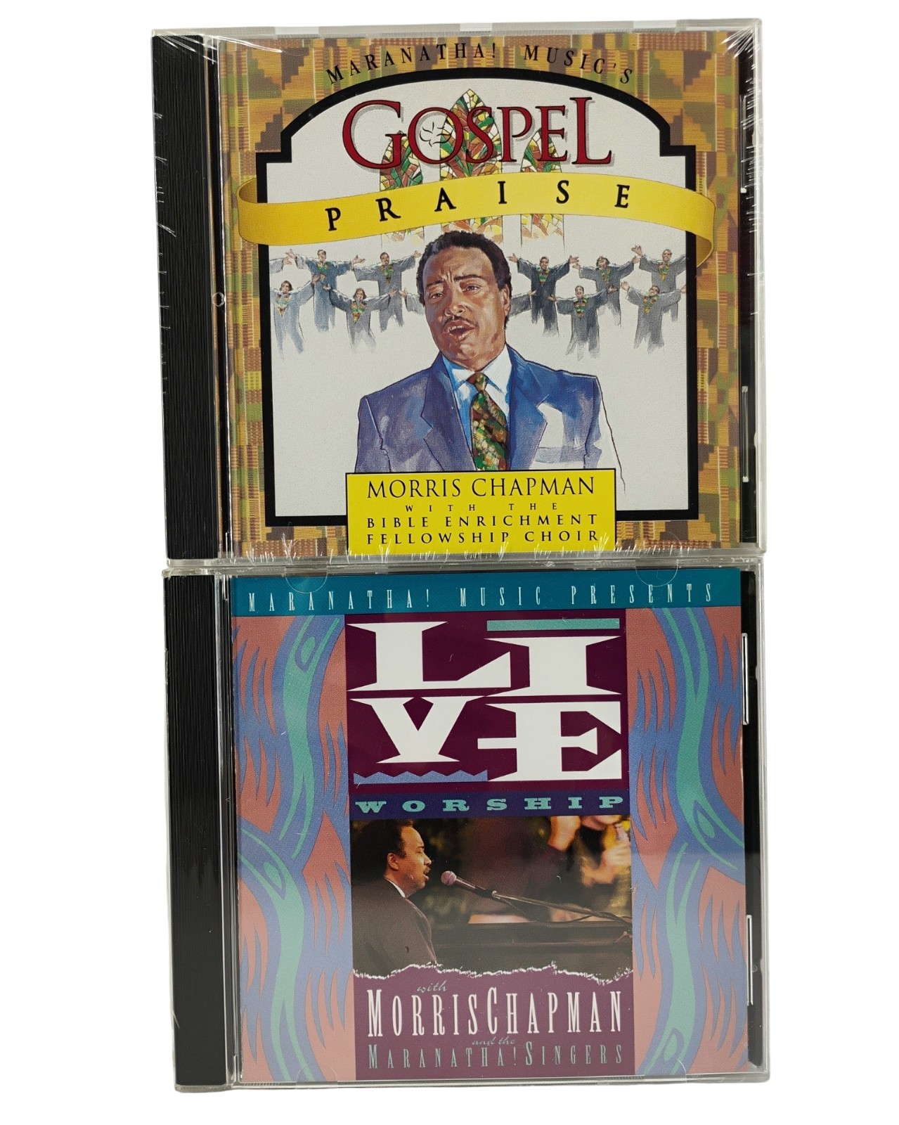 Gospel Praise/ Live Worship With MORRIS CHAPMAN - CD Lot - Maranatha Music - New