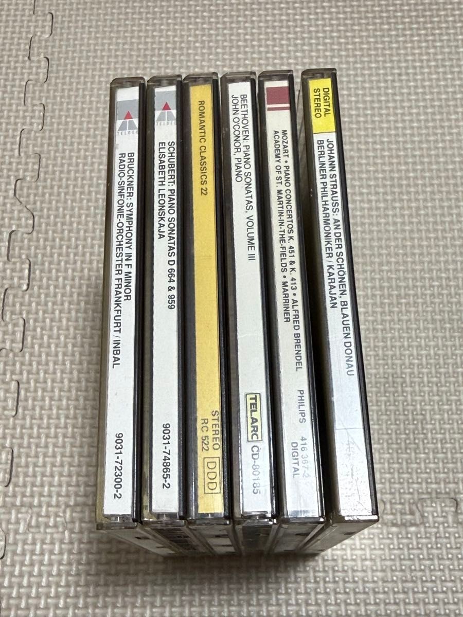 Classic CD set of 6, made in Germany and France