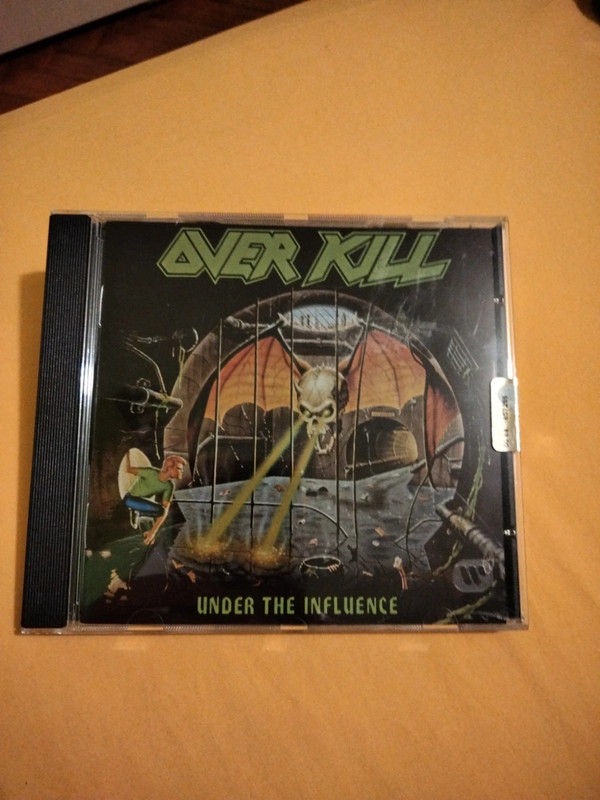 Overkill "under the influence"stampa 1988