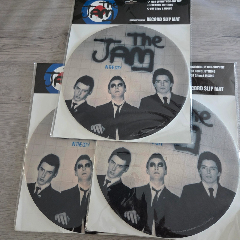 Lot feutrine vinyle platine the jam