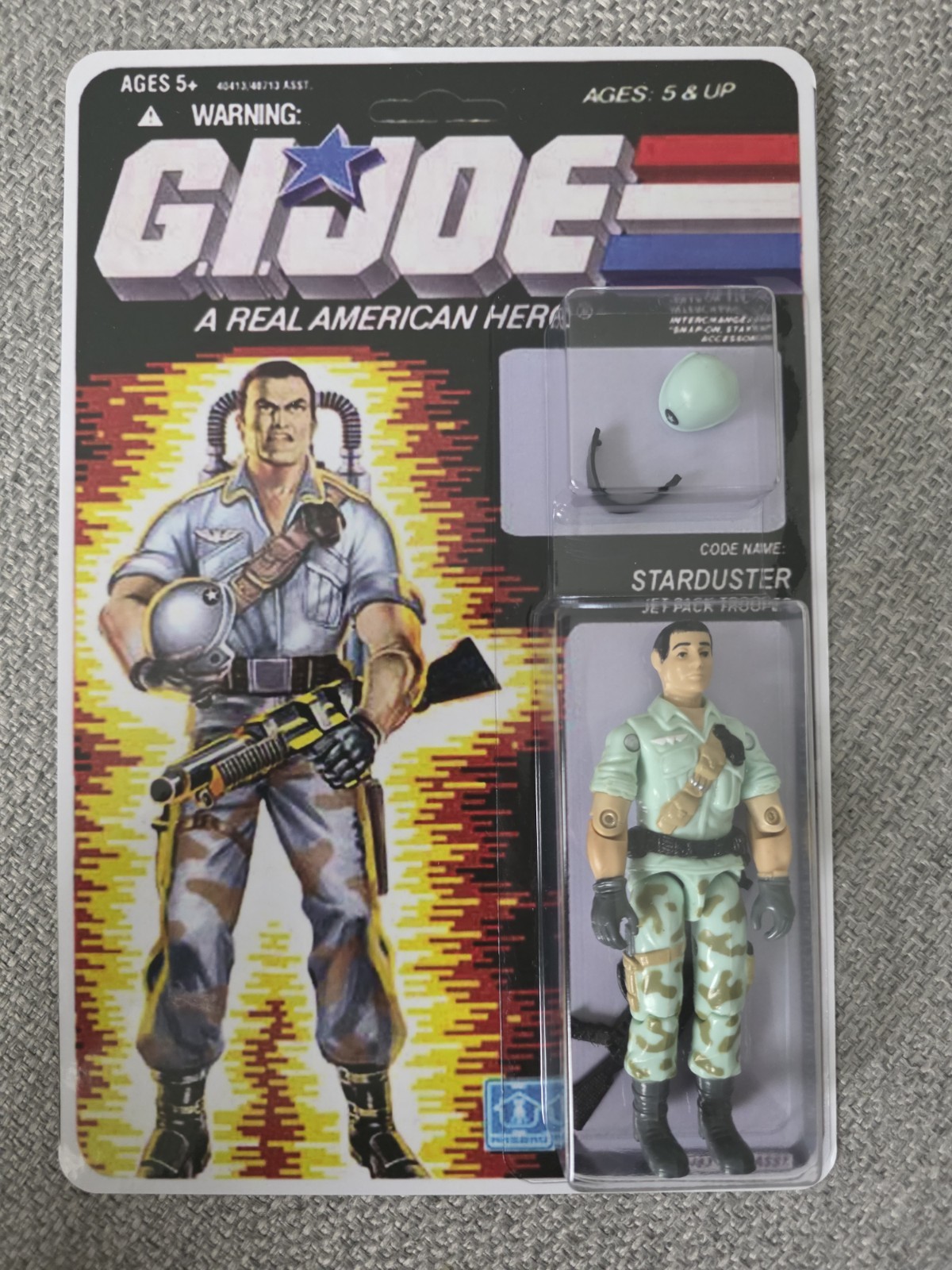 Vintage GI Joe Action Force Cobra 1988 Starduster v1C Mail Away!