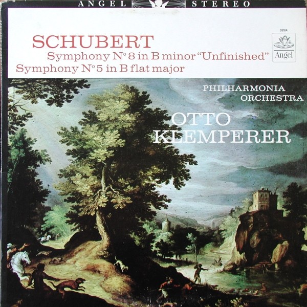 Franz Schubert, Otto Klemperer, Philharmonia Orchestra, "Unfinished" Symphony; S
