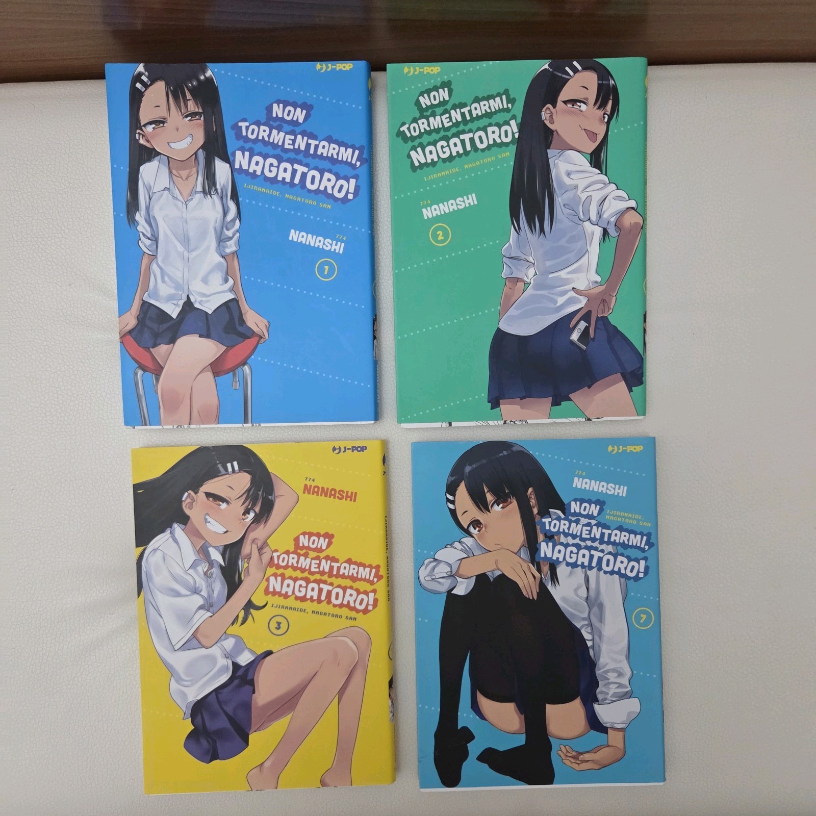 Non tormentarmi, Nagatoro! lotto manga ITA volumi 1-4, 7 Nanashi J-POP