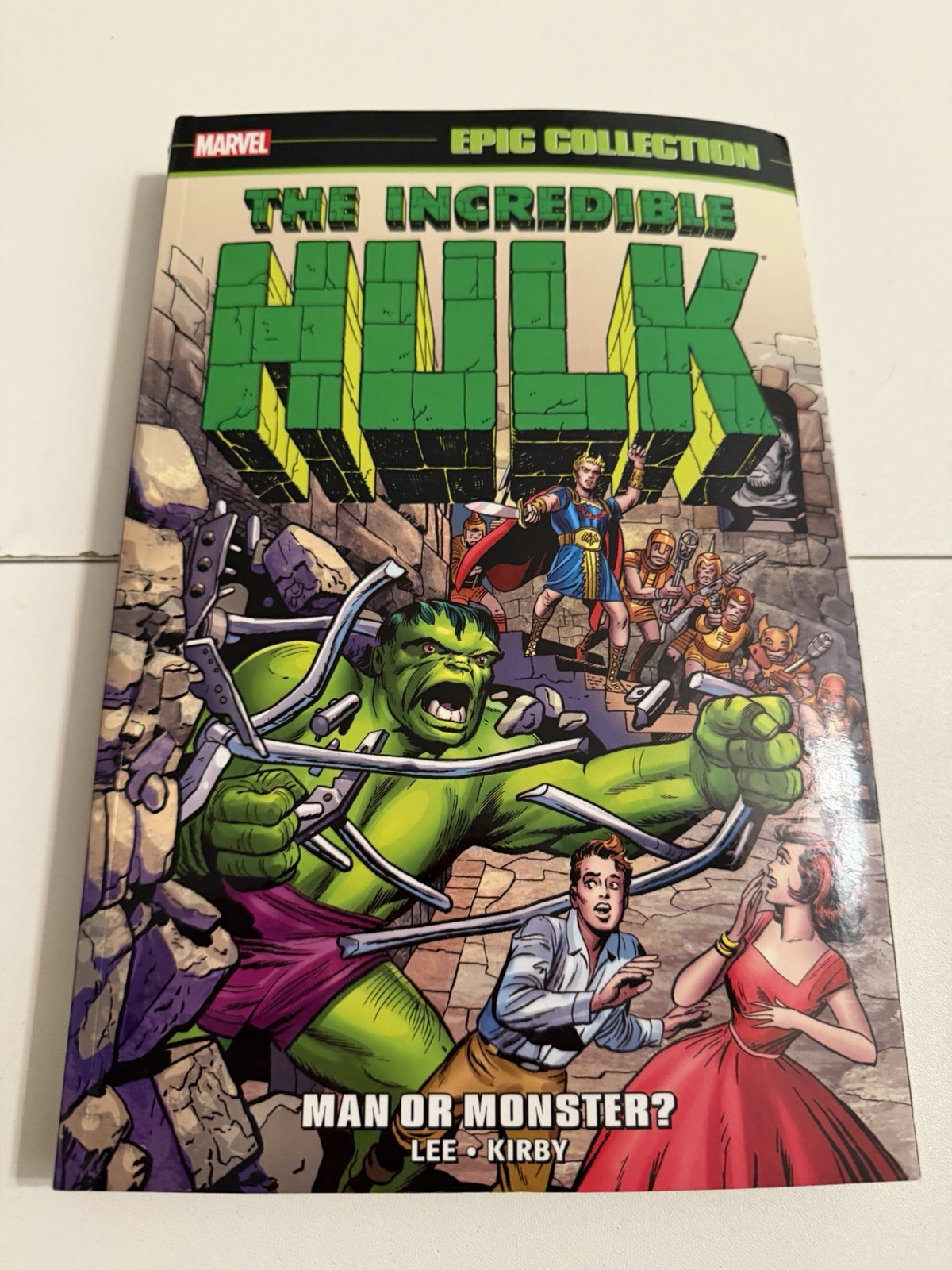 Incredible Hulk Epic Collection Vol 1 Uomo o Mostro TPB 2016 1° Stampa Kirby