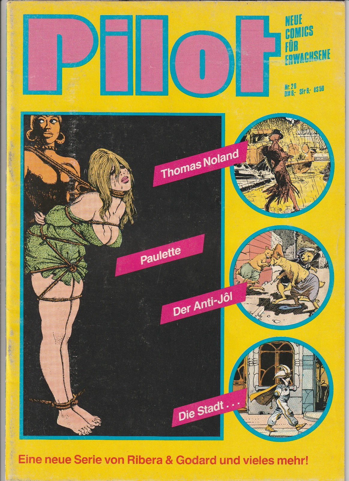 ✪ PILOT #26, Volksverlag 1984 COMICHEFT Z2-
