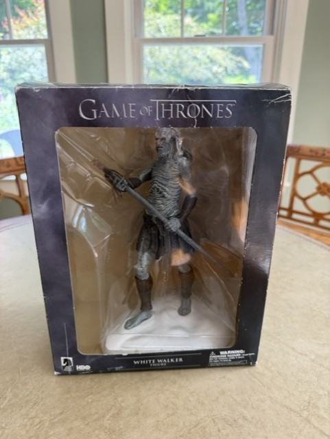 Game of Thrones White Walker Figure Dark Horse Deluxe HBO da collezione nuovo con scatola