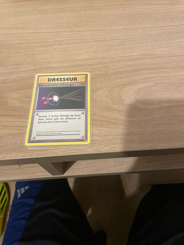 Carte Pokémon première génération