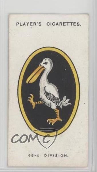 1925 Corpo d'esercito dei giocatori e insegne di divisione 1914-18 serie 2 tabacco #97 19x5