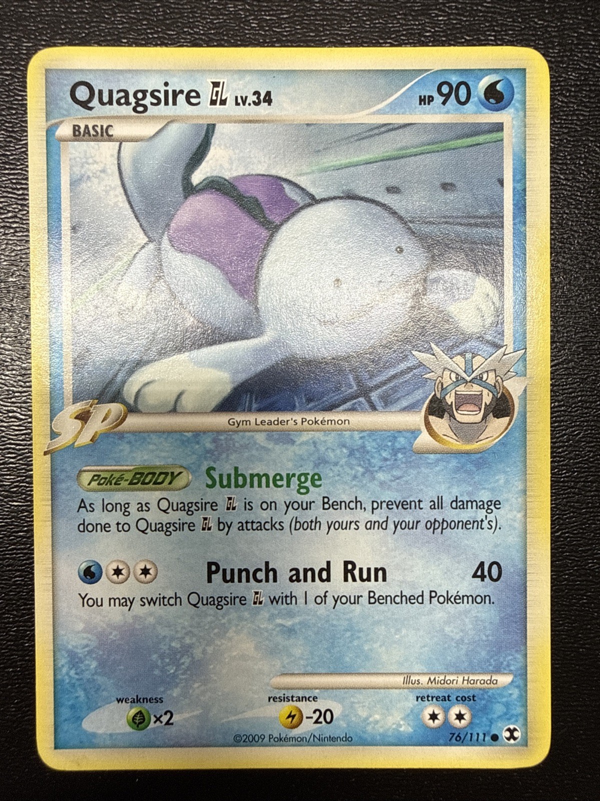 SPEDIZIONE GRATUITA Quagsire GL 76/111 Rising Rivals Regular