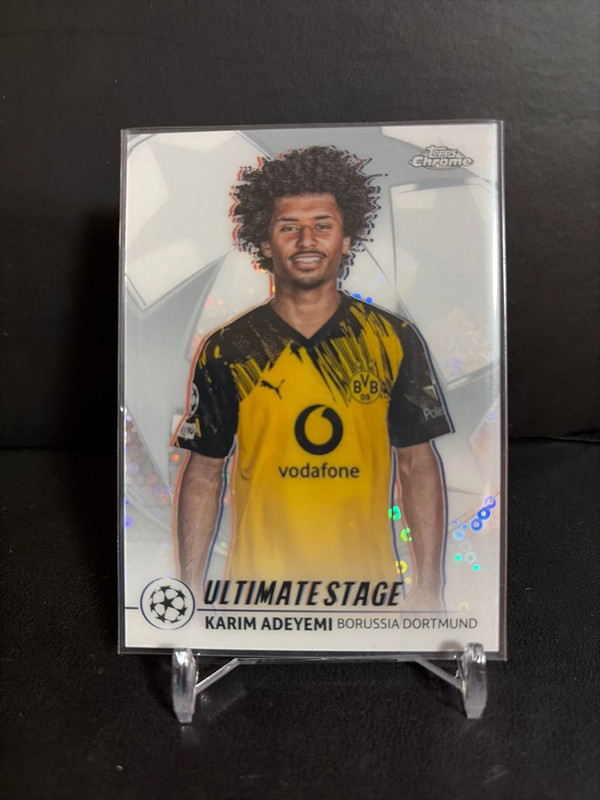 Karim Adeyemi Ultimate Stage Starball Parallel Topps Chrome 25/26 #US-35