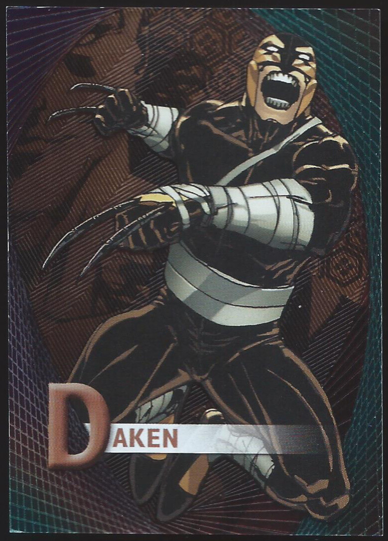 2012 Marvel Beginning Series 2 PRIME MICROMOTION Foil inciso #M-16...DAKEN