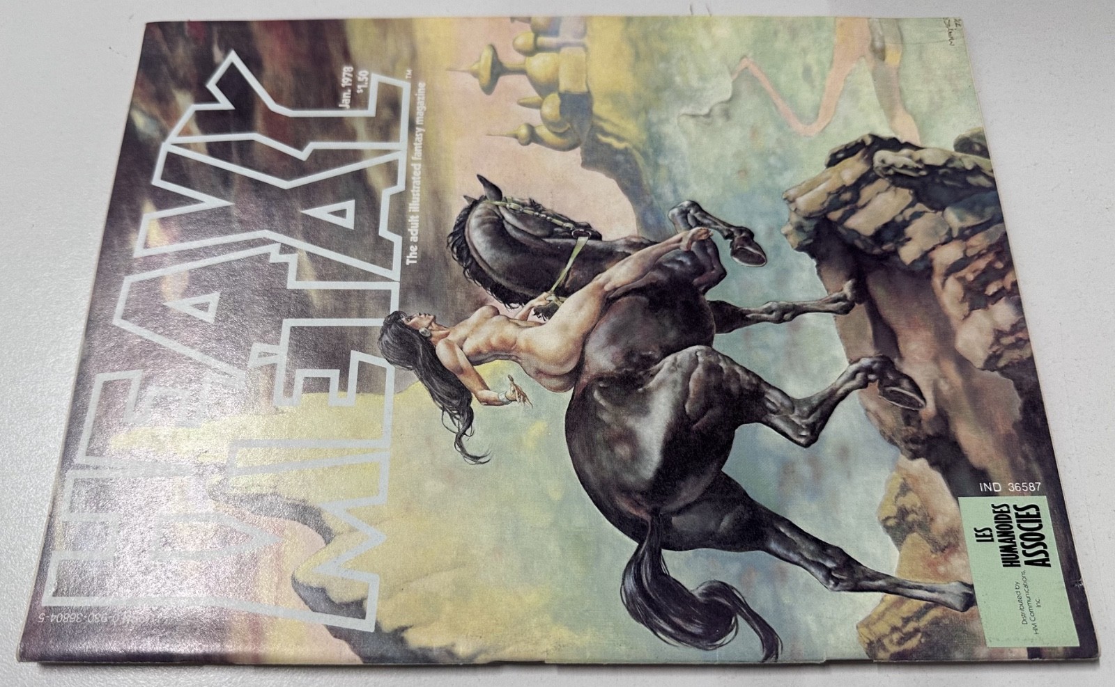 Heavy Metal - January 1978 - Originale USA - Edicola!!!