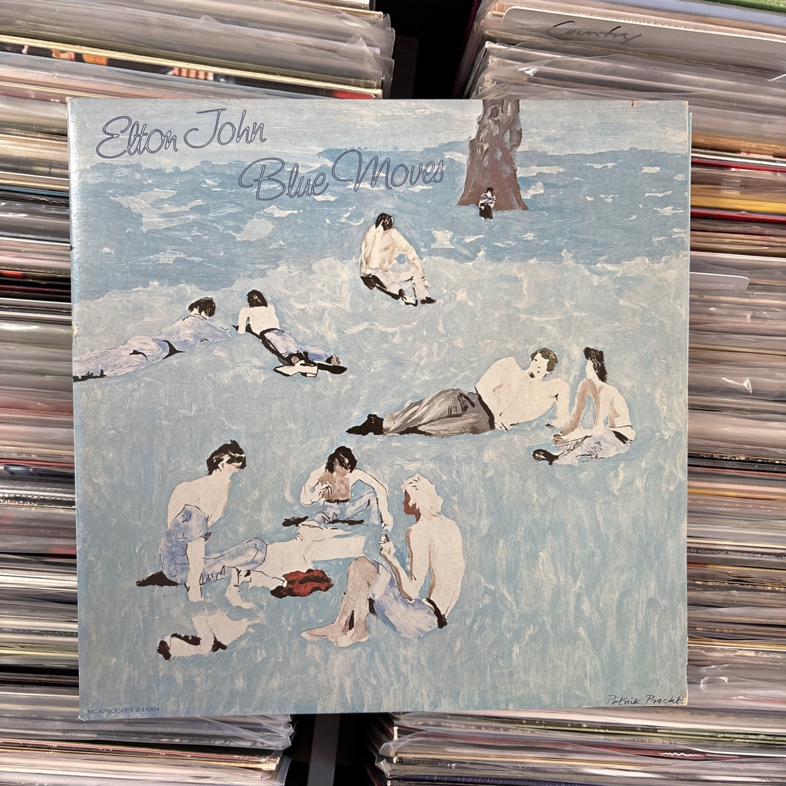 Elton John Blue Moves VINYL 2x LP ALBUM Ultrasonic Cleaned