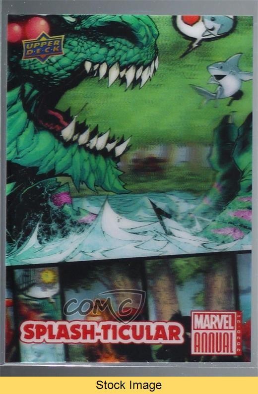 2020 Upper Deck Marvel Annual Splash-Ticular 3D Deadpool #5 Page 4 #S2 READ 09o4