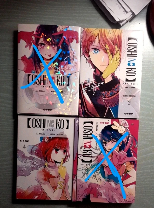 Manga Oshi no KO vol.3-4 ITA