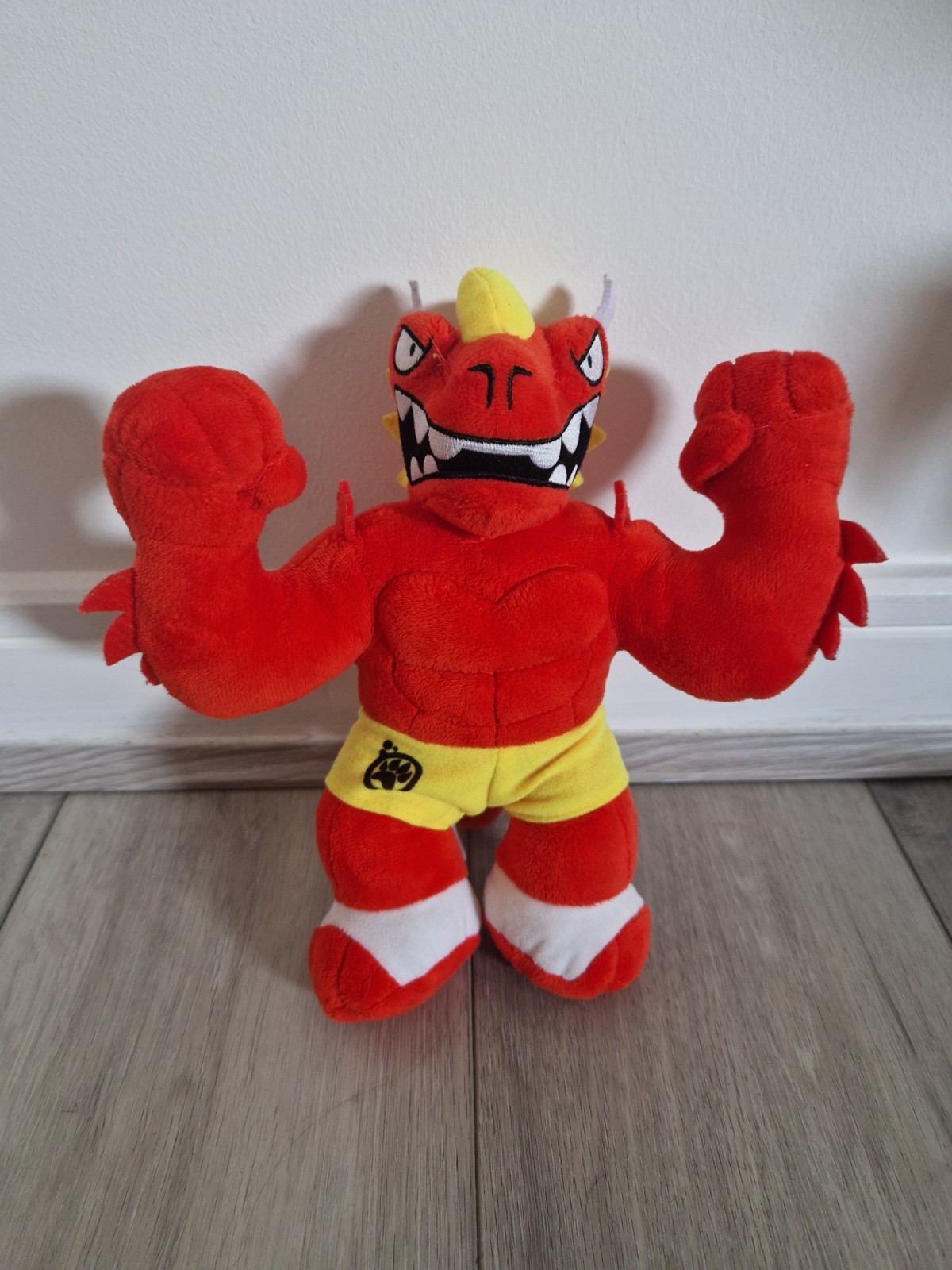Heroes of Goo Jit Zu 8 POLLICI - BLAZAGON PELUCHE Drago Giocattolo Morbido