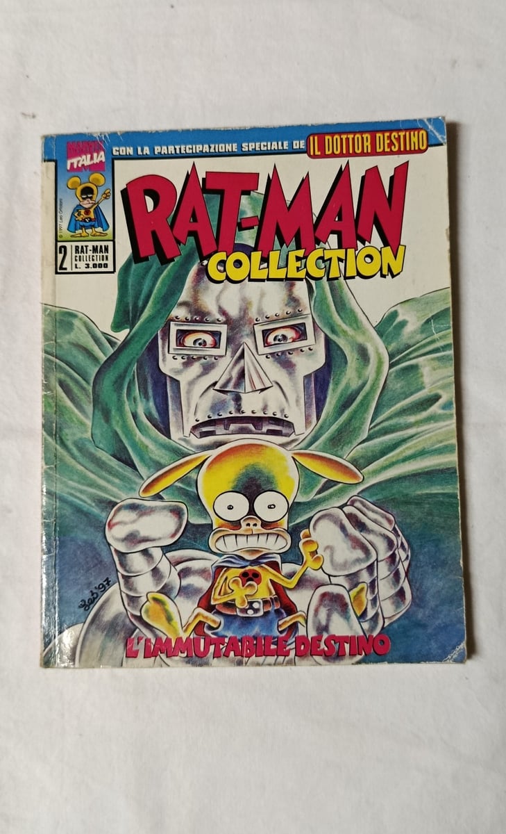 Marvel Italia Rat-Man Collection 2 L'Immutabile Destino Leo Ortolani 1997