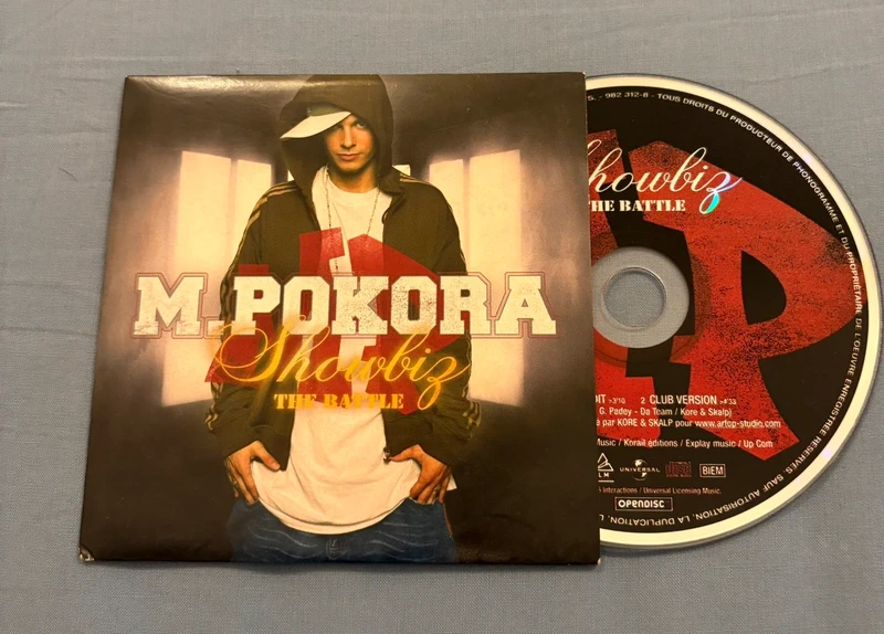 CD Single Matt Pokora Showbiz
