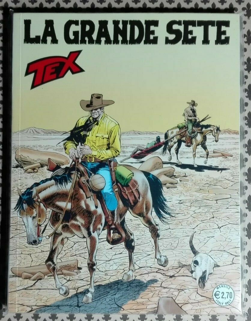 FUMETTO BONELLI ED.-TEX,LA GRANDE SETE - N.585-NEW-EDICOLA-RIF.824