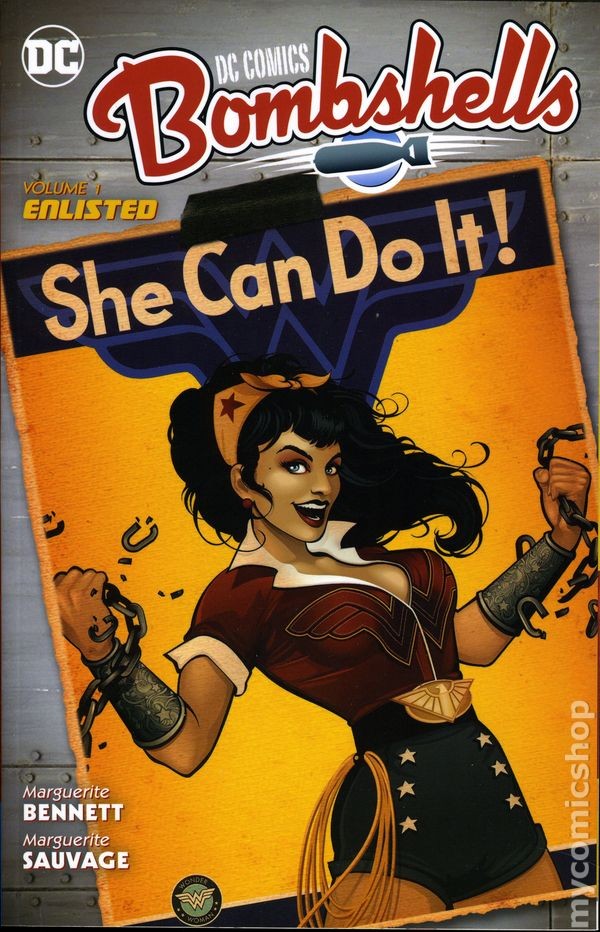 DC Comics Bombshells TPB #1-REP NM 2016 immagine stock