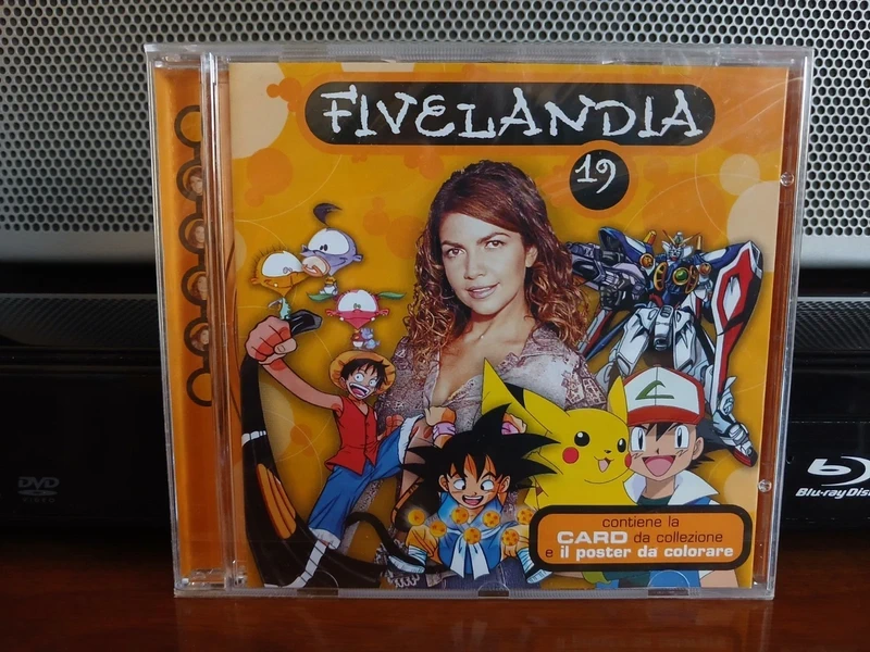 Cd Cristina D'avena Fivelandia 19 Sigillato Con Card 2001 Rti Music