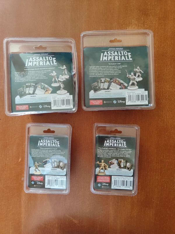 🇮🇹 Star Wars Assalto Imperiale: Lotto 4 Pack Lando  Assaltatori Rodiani Contrabbandiere