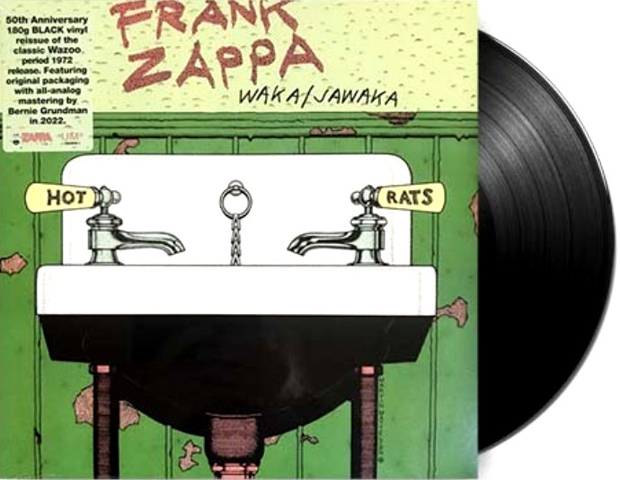 Frank Zappa Waka/Jawaka LP Album vinyl record reissue 2022 remastered on UME