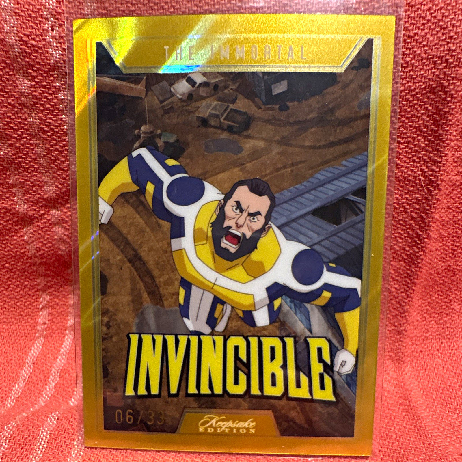 Super Products Inc. Invincible Stagione 1 The Immortal Gold #91 Serial #/33