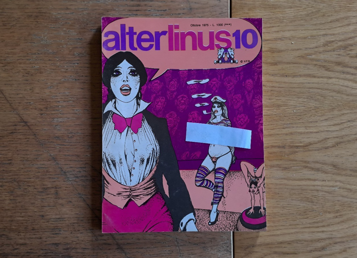"AlterLinus" n.10, ottobre 1975,  Milano Libri Edizioni, con Paulette ecc.