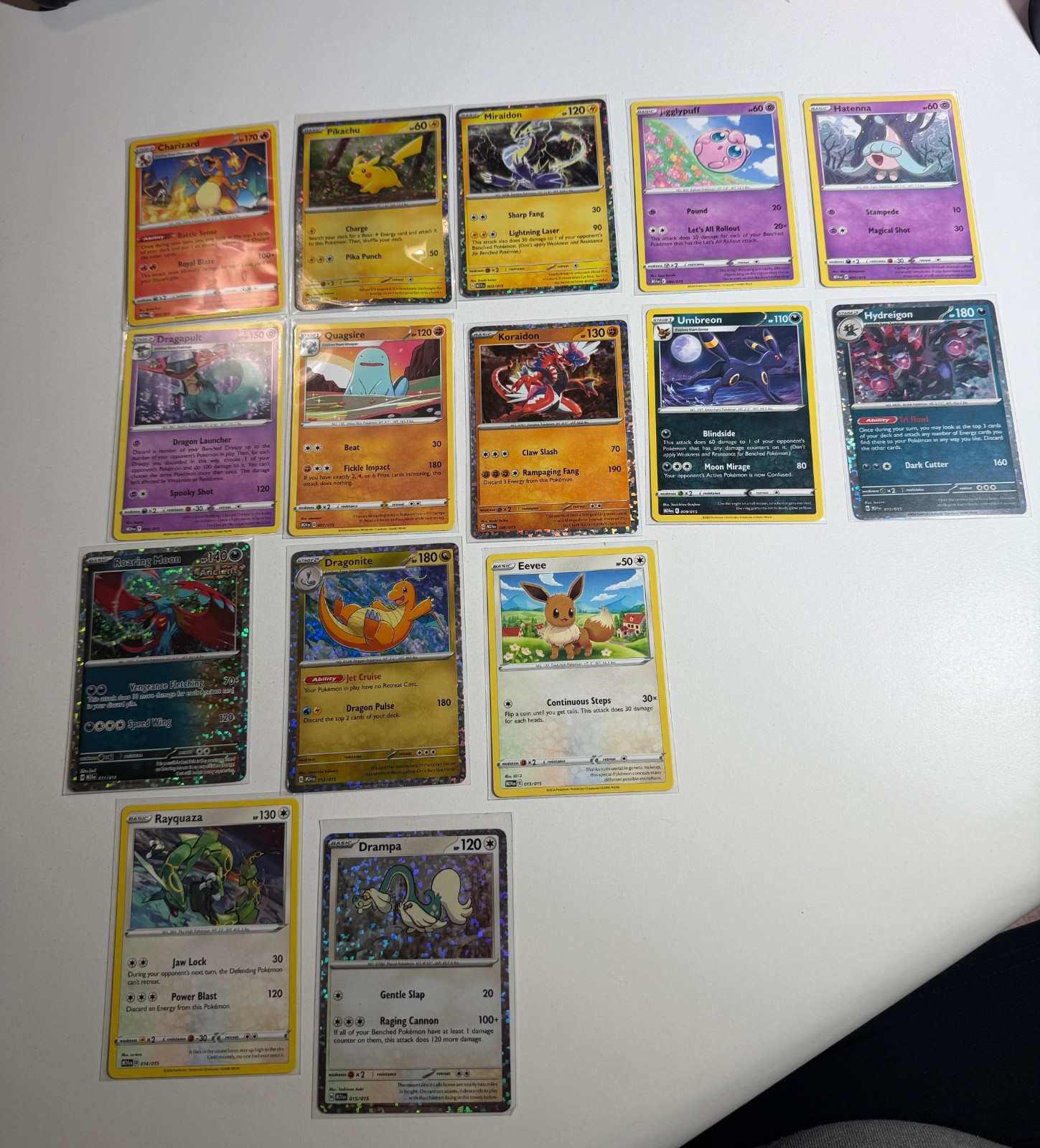 Pokemon McDonald’s 2024 set completo 15 CARTE X M24