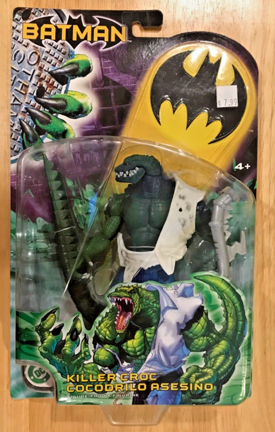 Killer Croc FIGURE, BATMAN Adventures, DC Absolute, Super Powers, Mattel 2003