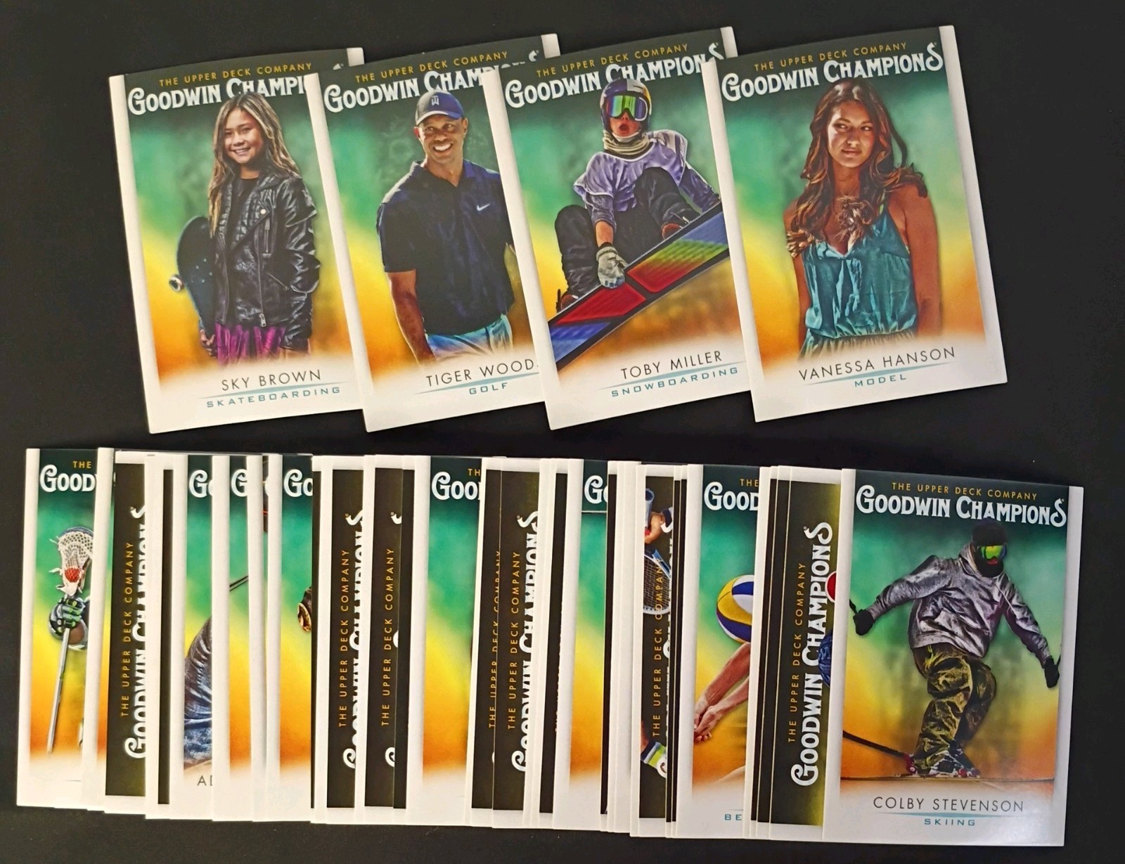 Upper Deck 2021 Goodwin Champions lotto di 45 (no doppioni)