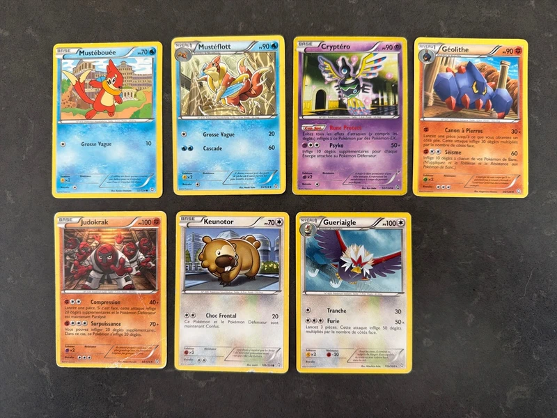 Cartes Pokémon - Édition Dragons Exaltés - 7 cartes