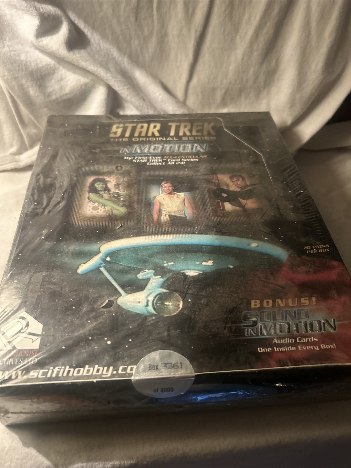 Star Trek: The Original Series In Motion Trading Cards - Sealed Box