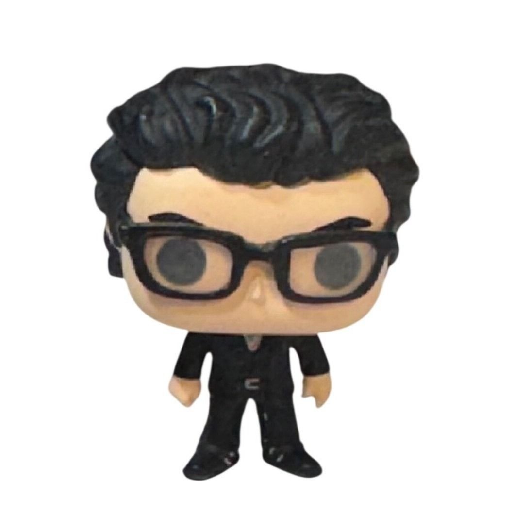 Funko Pop Ian Malcolm Jurassic Park Figura in Vinile Sciolta 2019 Tuta Nera