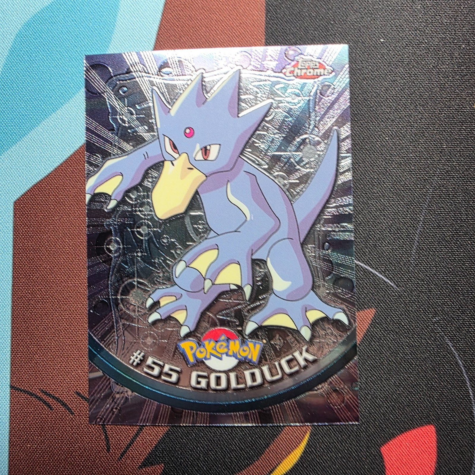 2000 Topps Chrome Pokémon  - Golduck - #55