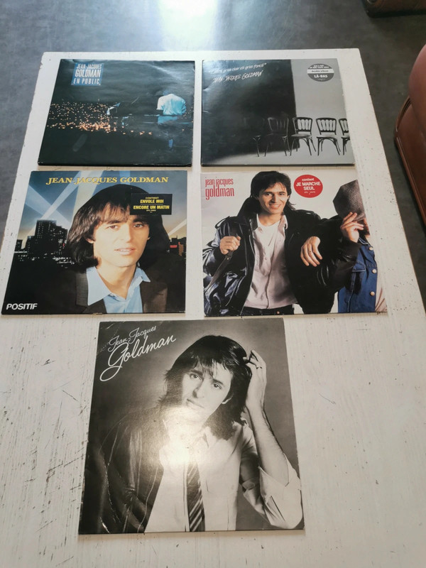 Lot de 5 vinyle 33T