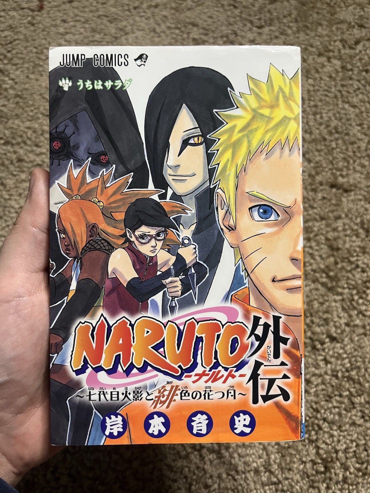Naruto Gaiden: Il settimo Hokage e la primavera scarlatta manga Masashi Kishimoto
