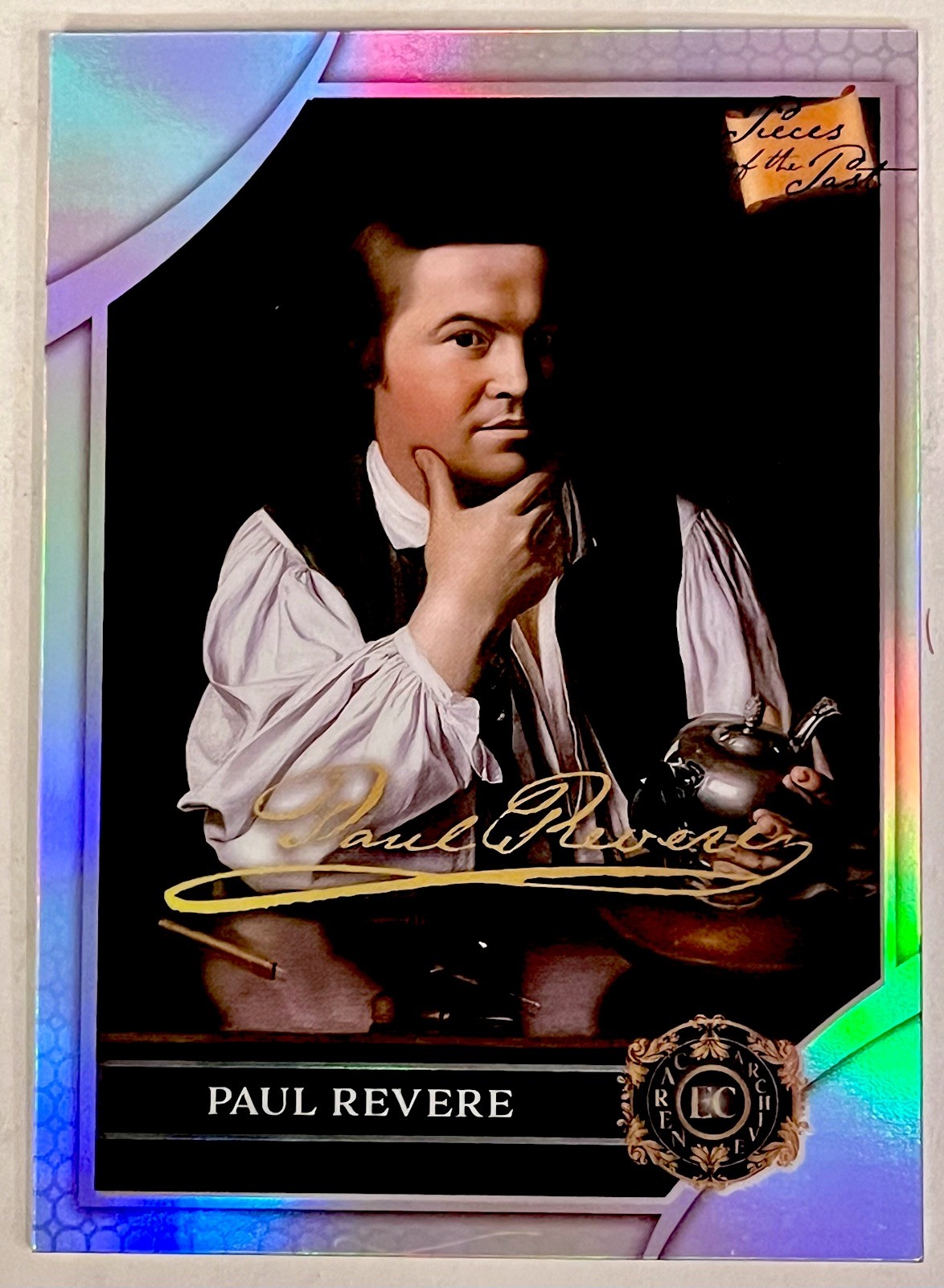 2025 Pezzi del Passato 1776 Combattenti per la Libertà Paul Revere Card #9