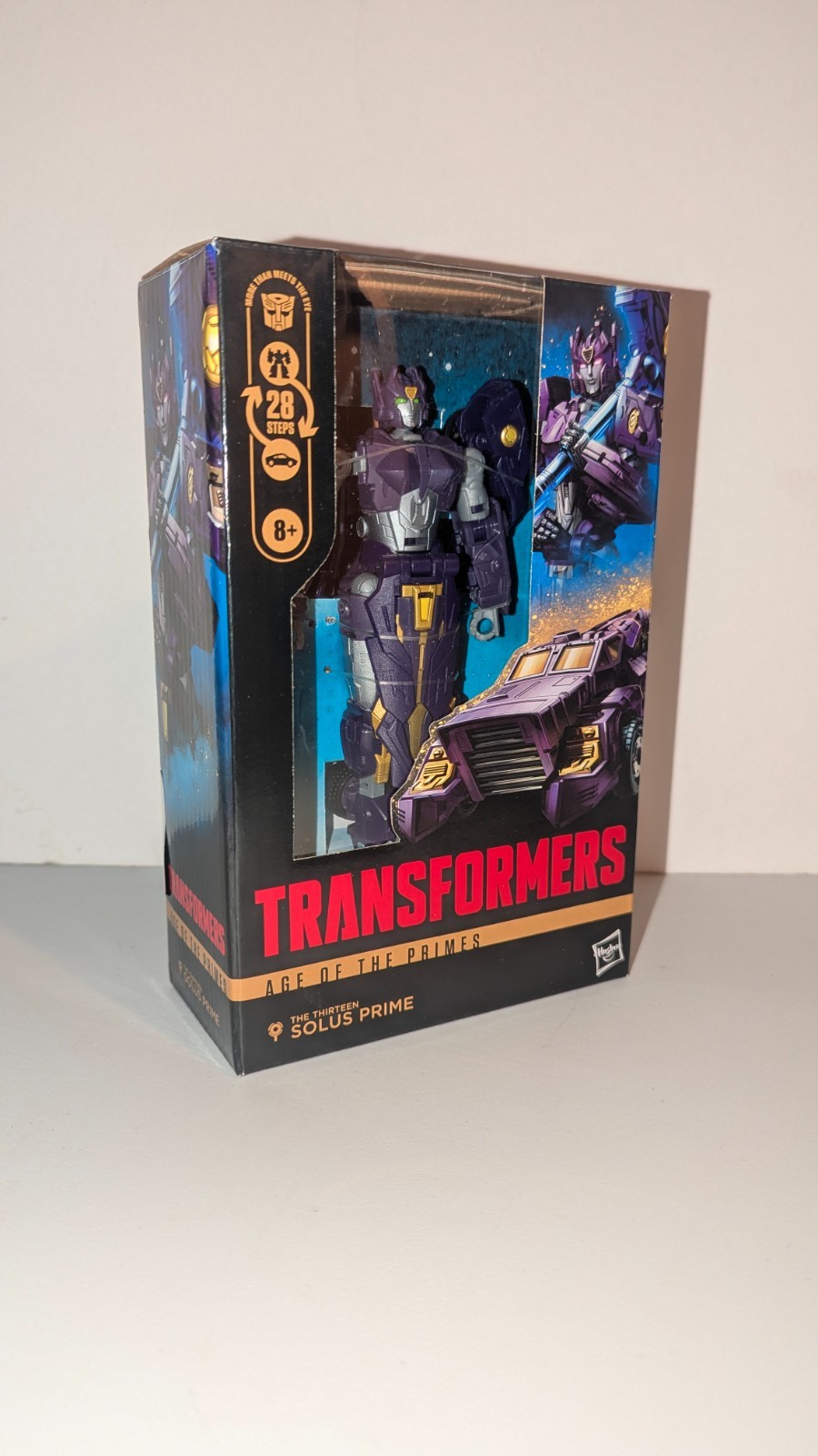 Transformers Age of the Primes Deluxe Class Solus Prime! New in Box!