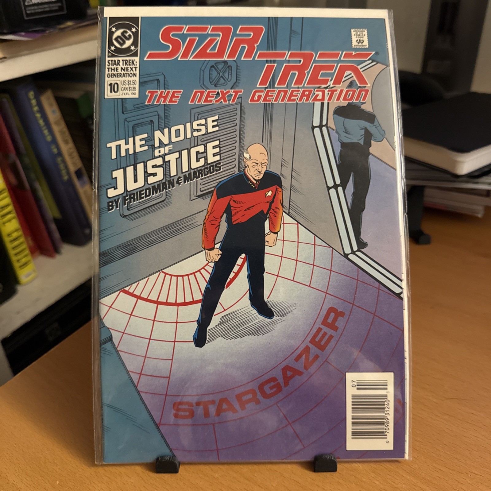 STAR TREK: THE NEXT GENERATION #10 (1989) NM 9.0
