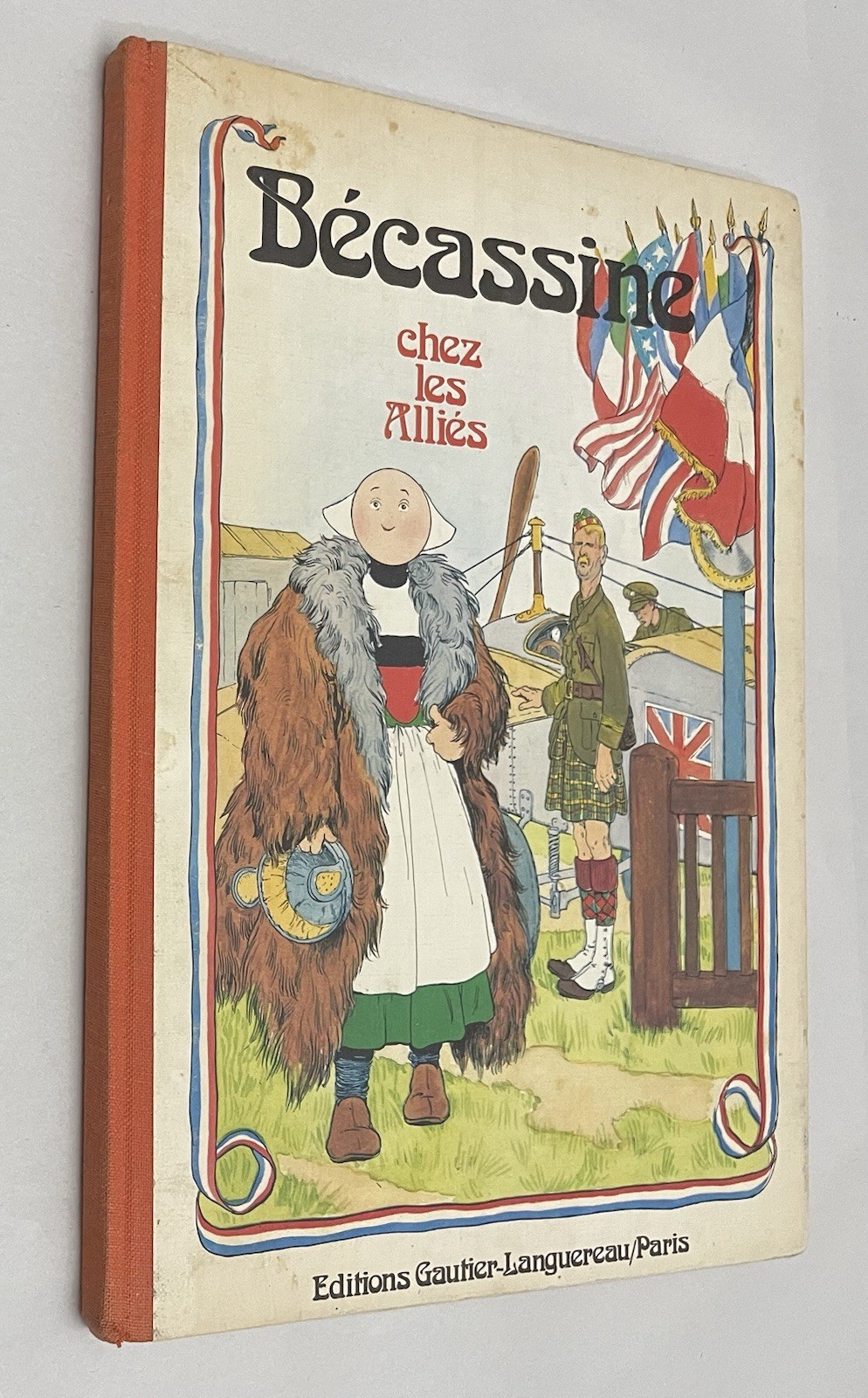 Bécassine chez les Alliés testo di Caumery illustrato da J. P. Pinchon francese