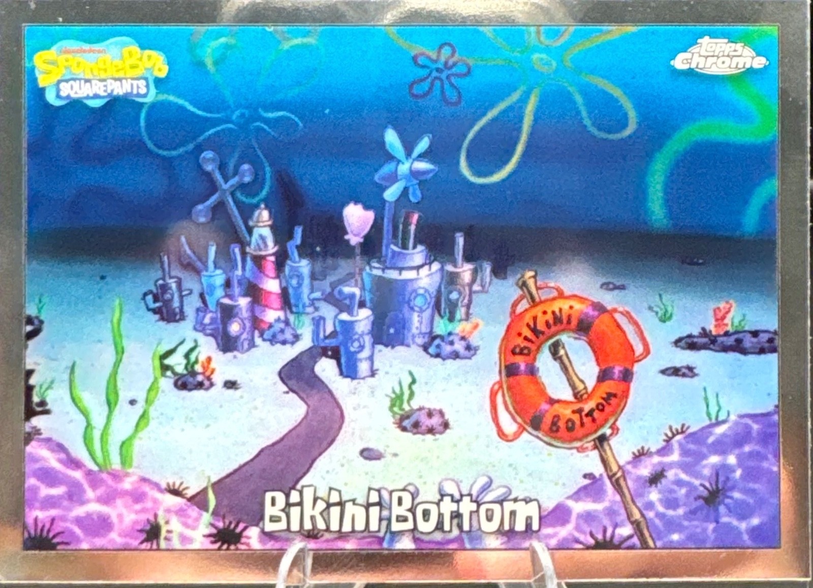 2025 Topps Chrome SpongeBob SquarePants #38 Bikini Bottom