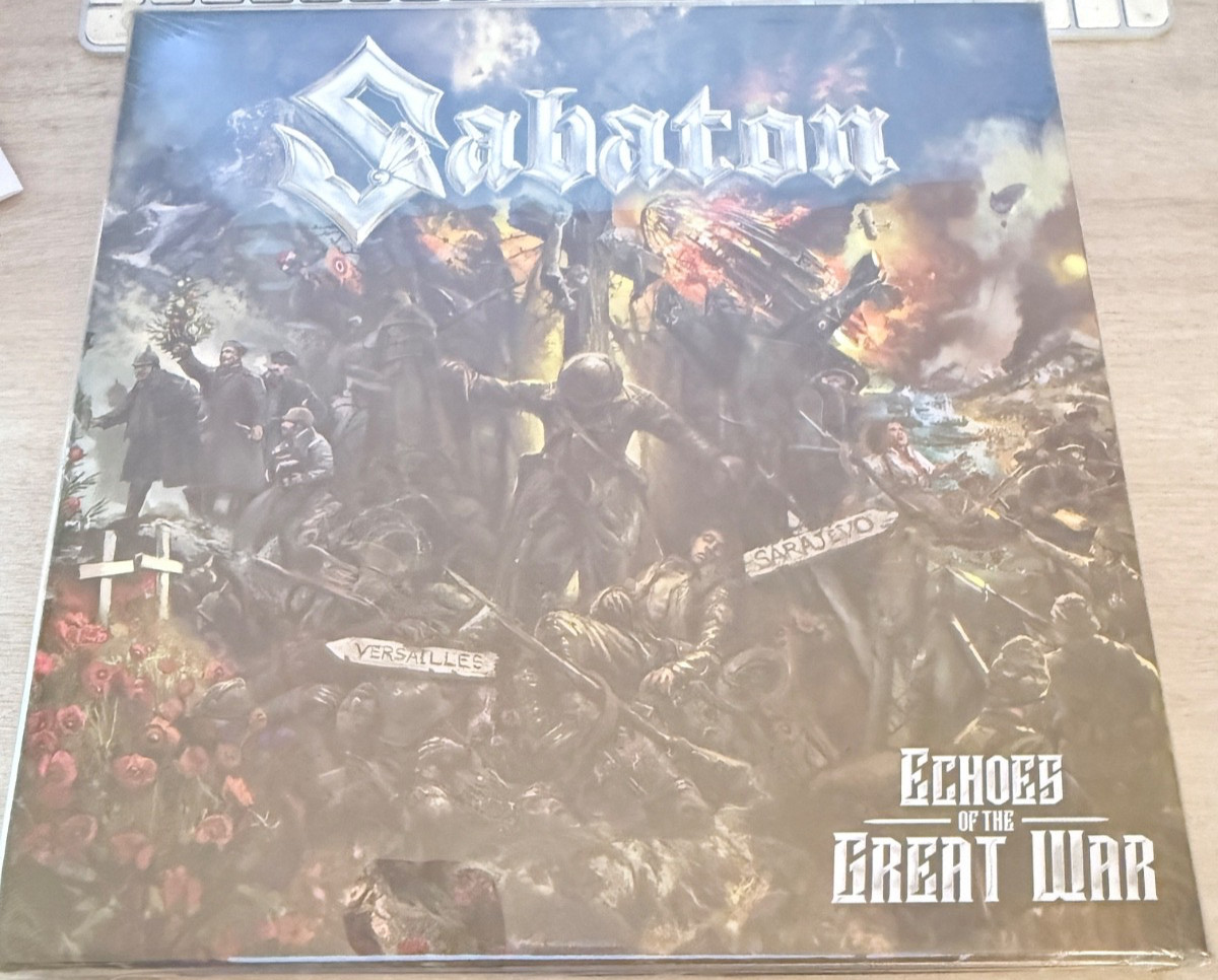 SABATON Echoes Of The Great War 4LP Box Set SEALED Limited 500 Nuclear Blast