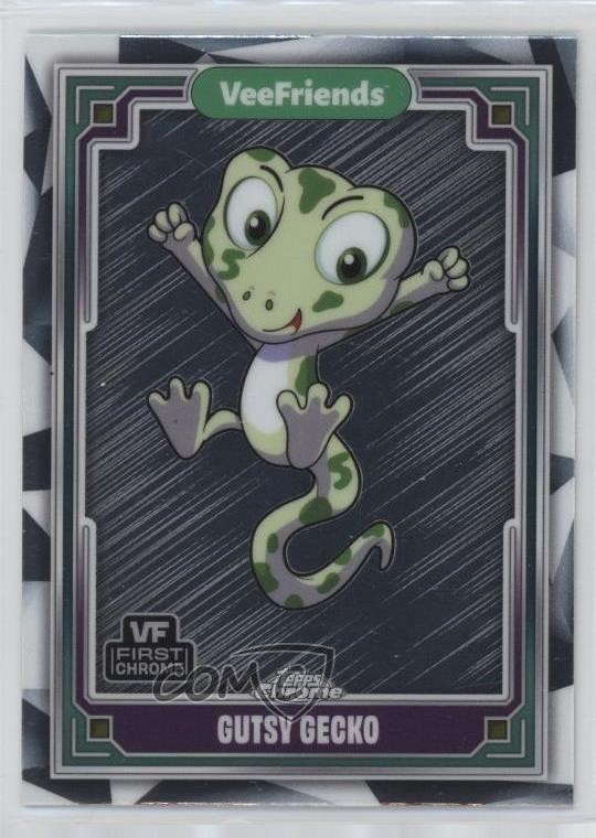 2025 Topps Chrome VeeFriends Gutsy Gecko #36 6q5