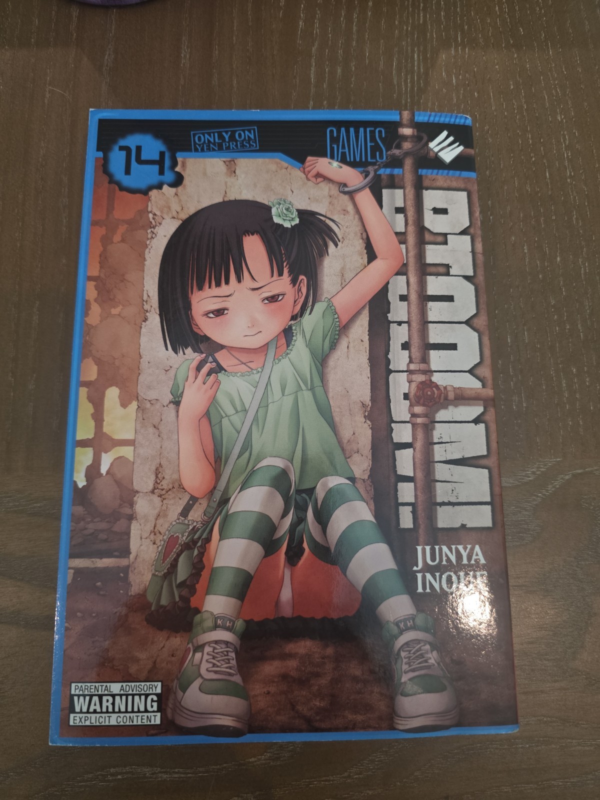 Btooom Volume 14 Manga Inglese Junya Inoue Yen Press